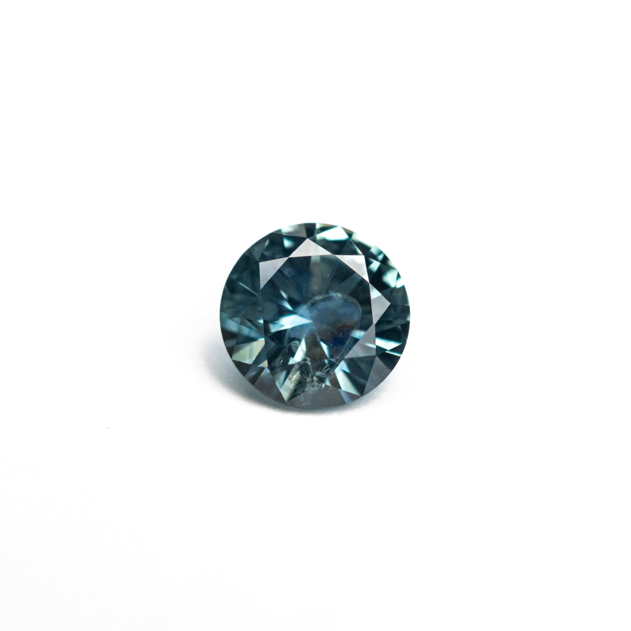 0.83ct 5.65x5.62x3.54mm Round Brilliant Sapphire 26532-02 - MTD