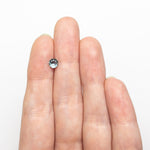 0.44ct 4.83x4.78x2.52mm Round Brilliant Sapphire 26556 - 22 - MTD