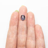 1.47ct 8.71x6.95x2.78mm Oval Rosecut Sapphire 26582 - 11 - MTD
