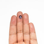 1.16ct 8.06x6.61x2.45mm Oval Rosecut Sapphire 26584-01 - MTD