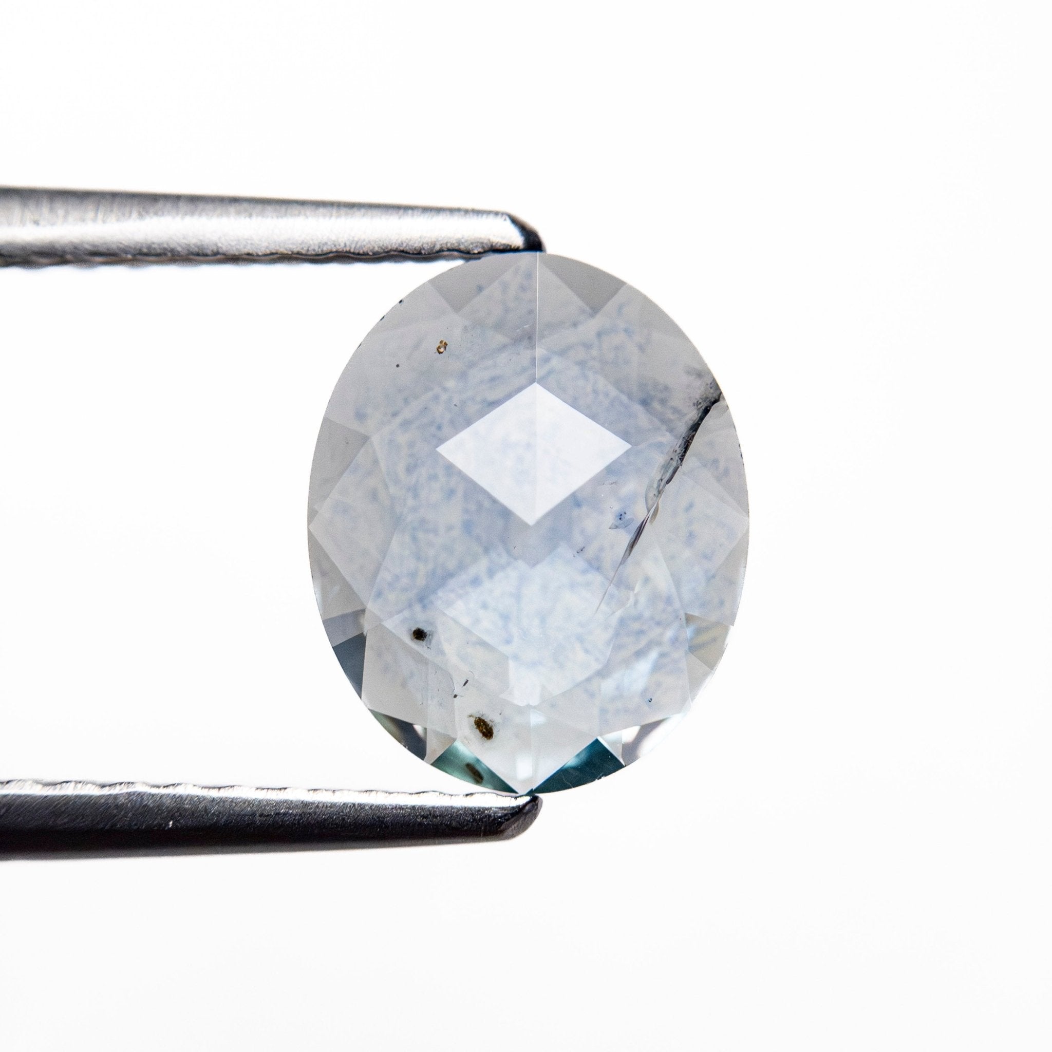1.17ct 8.63x7.00x2.10mm Oval Rosecut Sapphire 26585 - 01 - MTD