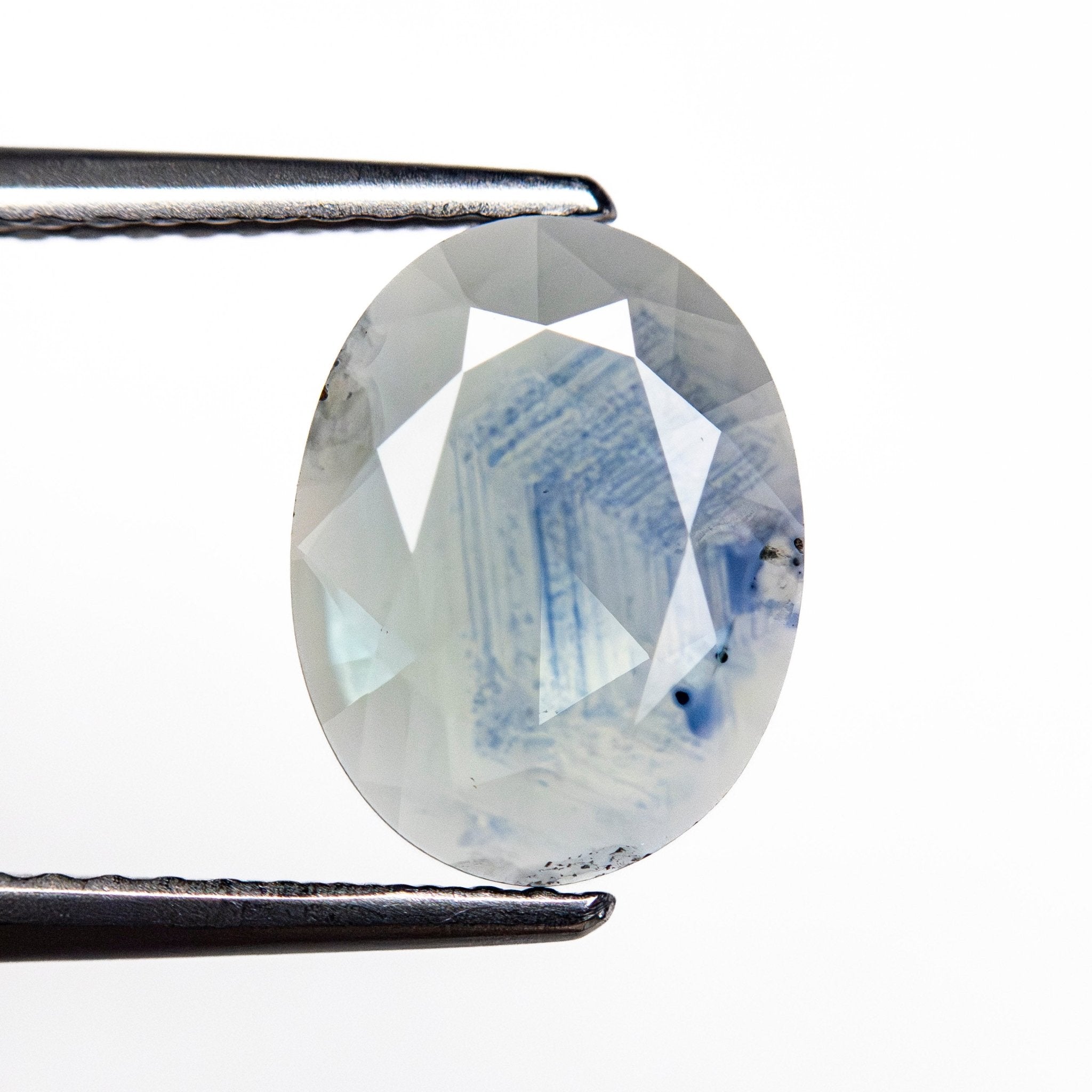 1.74ct 10.22x7.78x2.25mm Oval Rosecut Sapphire 26587-01 - MTD