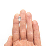 2.56ct 14.14x6.69x4.10mm GIA VS2 D Moval Brilliant 26663 - 01 - MTD