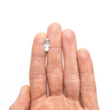 2.56ct 14.14x6.69x4.10mm GIA VS2 D Moval Brilliant 26663 - 01 - MTD