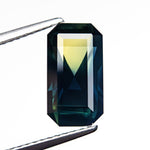3.11ct 11.33x6.15x4.75mm Cut Corner Rectangle Step Cut Sapphire 26723-01 - MTD