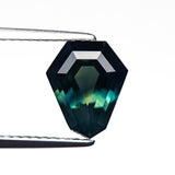 2.19ct 9.29x7.71x4.39mm Shield Step Cut Sapphire 26726-01 - MTD