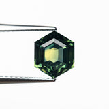 2.29ct 8.38x7.02x4.66m Hexagon Step Cut Sapphire 26729 - 02 - MTD