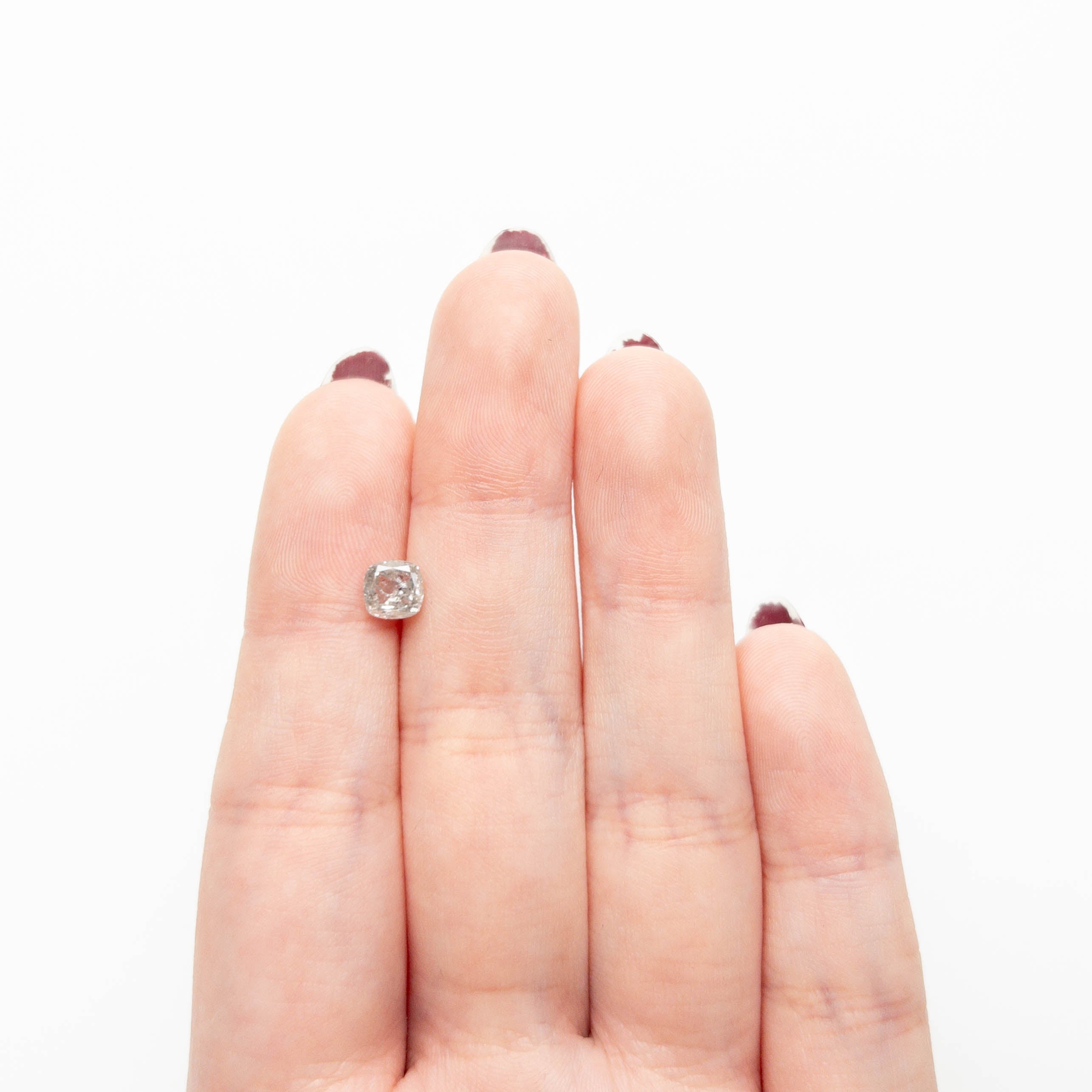 1.01ct 5.77x5.68x3.29mm Cushion Double Cut 26787 - 18 - MTD