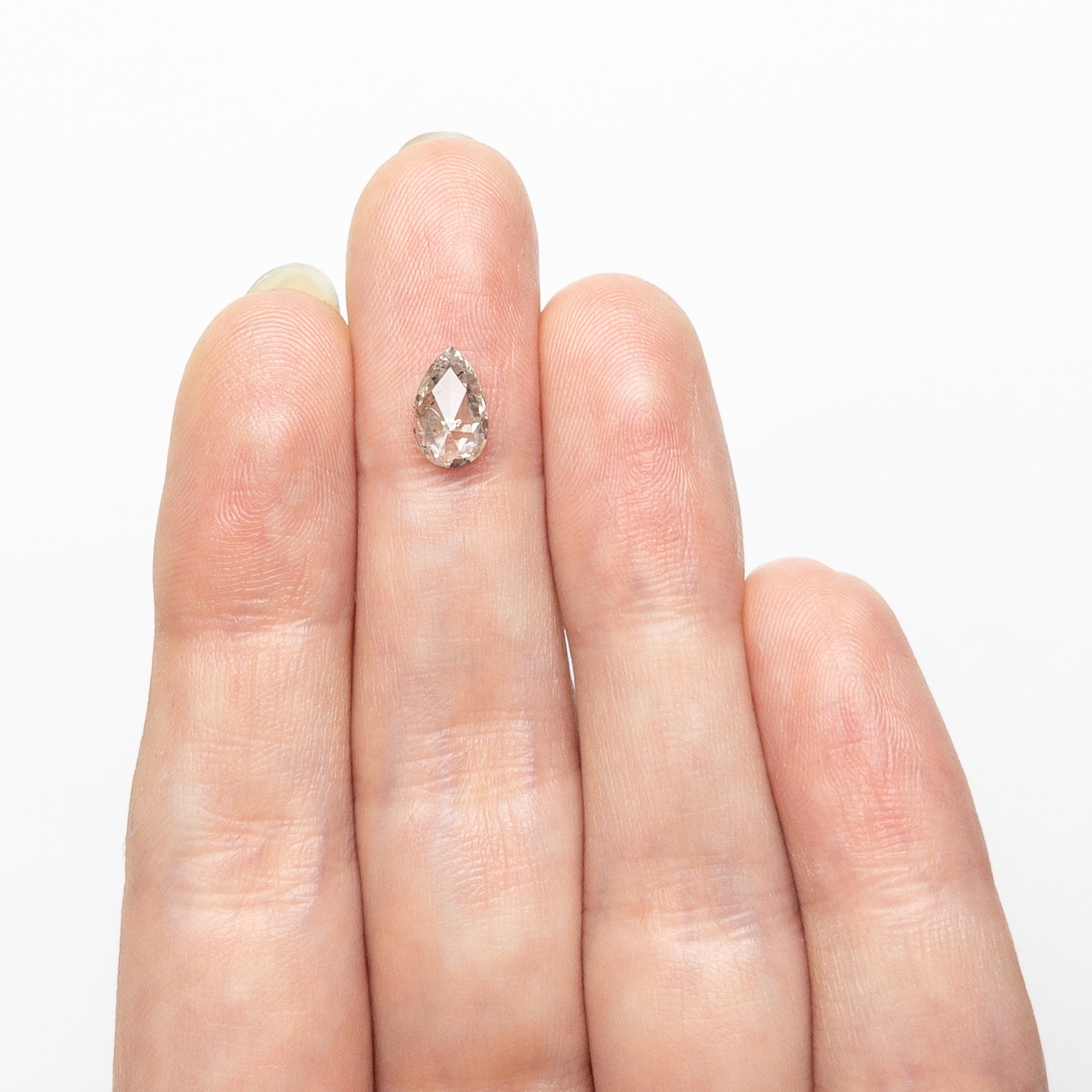 0.96ct 8.19x5.12x2.78mm Pear Rosecut 🇨🇦 26890 - 01 - MTD