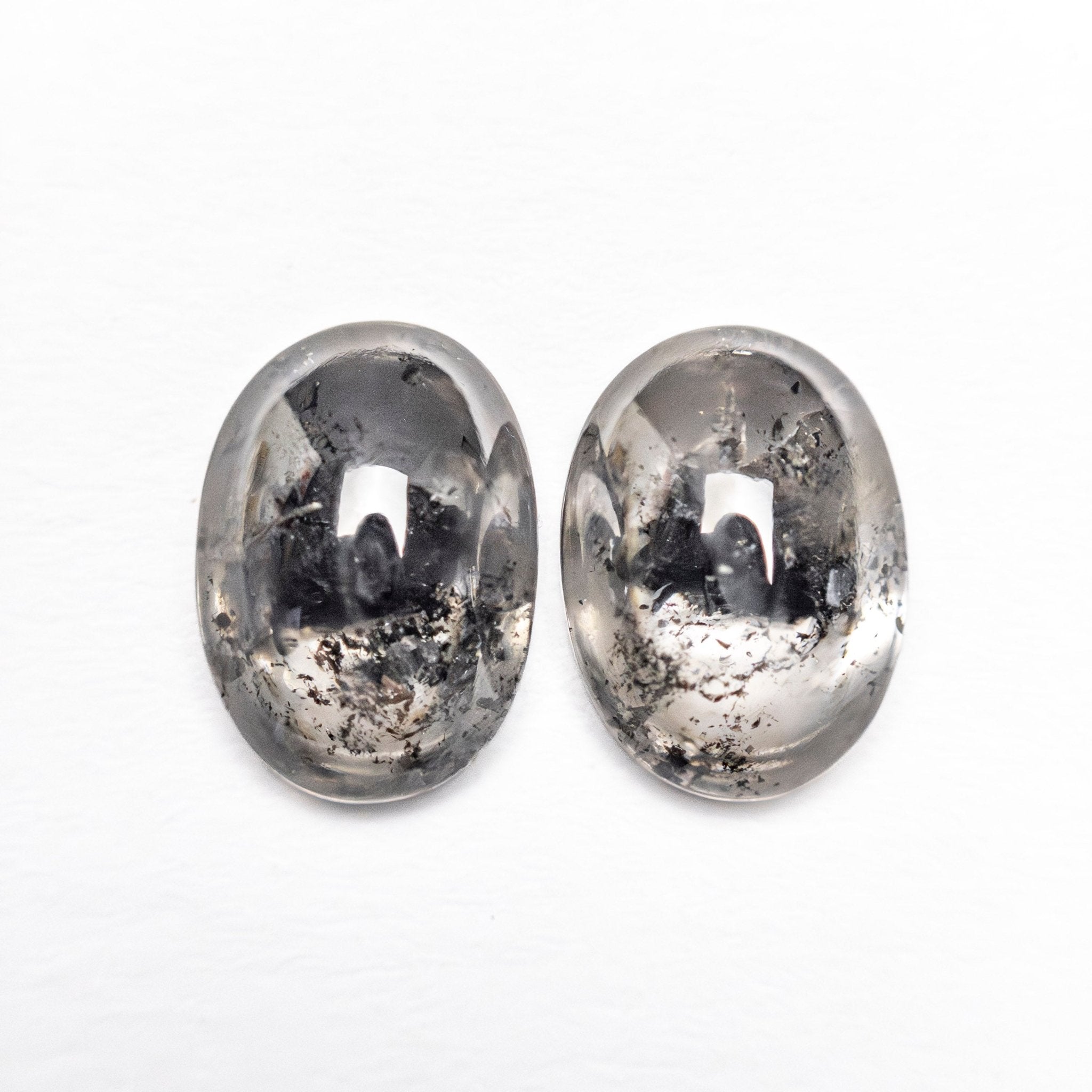 1.83ct 2pc 7.43x5.27x2.63mm 7.32x5.36x2.56mm Oval Cabochon Matching Pair 🇨🇦 27029 - 01 - MTD