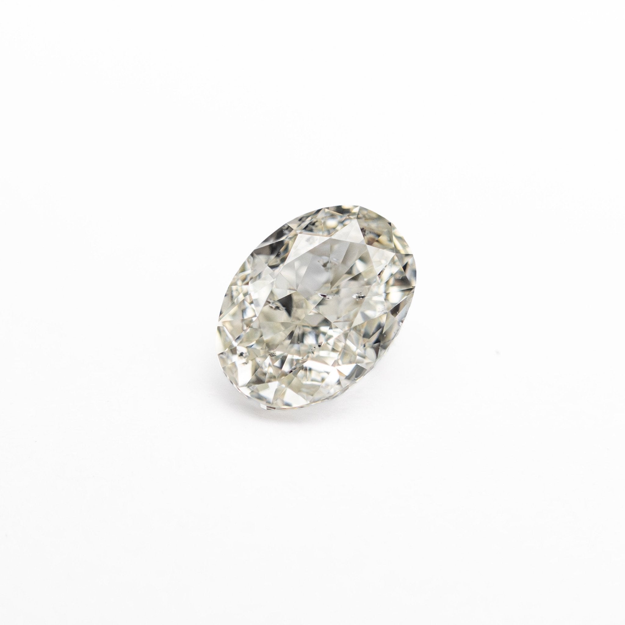 0.70ct 6.09x4.50x3.04mm SI2 K Oval Brilliant 27065-05 - MTD