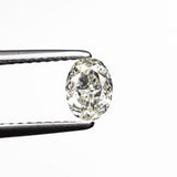 0.70ct 6.09x4.50x3.04mm SI2 K Oval Brilliant 27065-05 - MTD