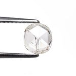 0.94ct 6.92x6.20x2.29mm I2 J Round Rosecut 27066 - 03 - MTD