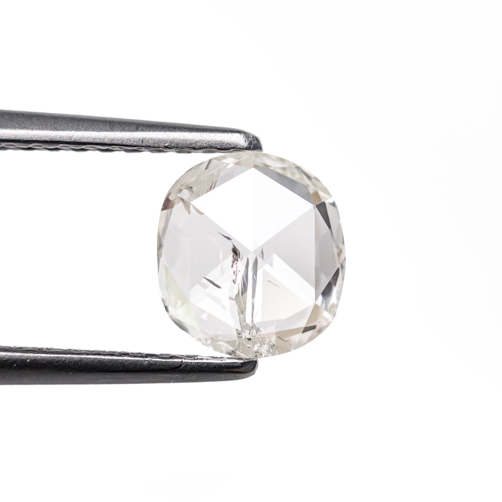 0.94ct 6.92x6.20x2.29mm I2 J Round Rosecut 27066 - 03 - MTD