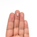 0.94ct 6.92x6.20x2.29mm I2 J Round Rosecut 27066 - 03 - MTD