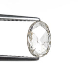 0.86ct 7.87x5.21x2.19mm I2 M Oval Rosecut 27066 - 05 - MTD