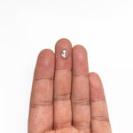 0.86ct 7.87x5.21x2.19mm I2 M Oval Rosecut 27066 - 05 - MTD