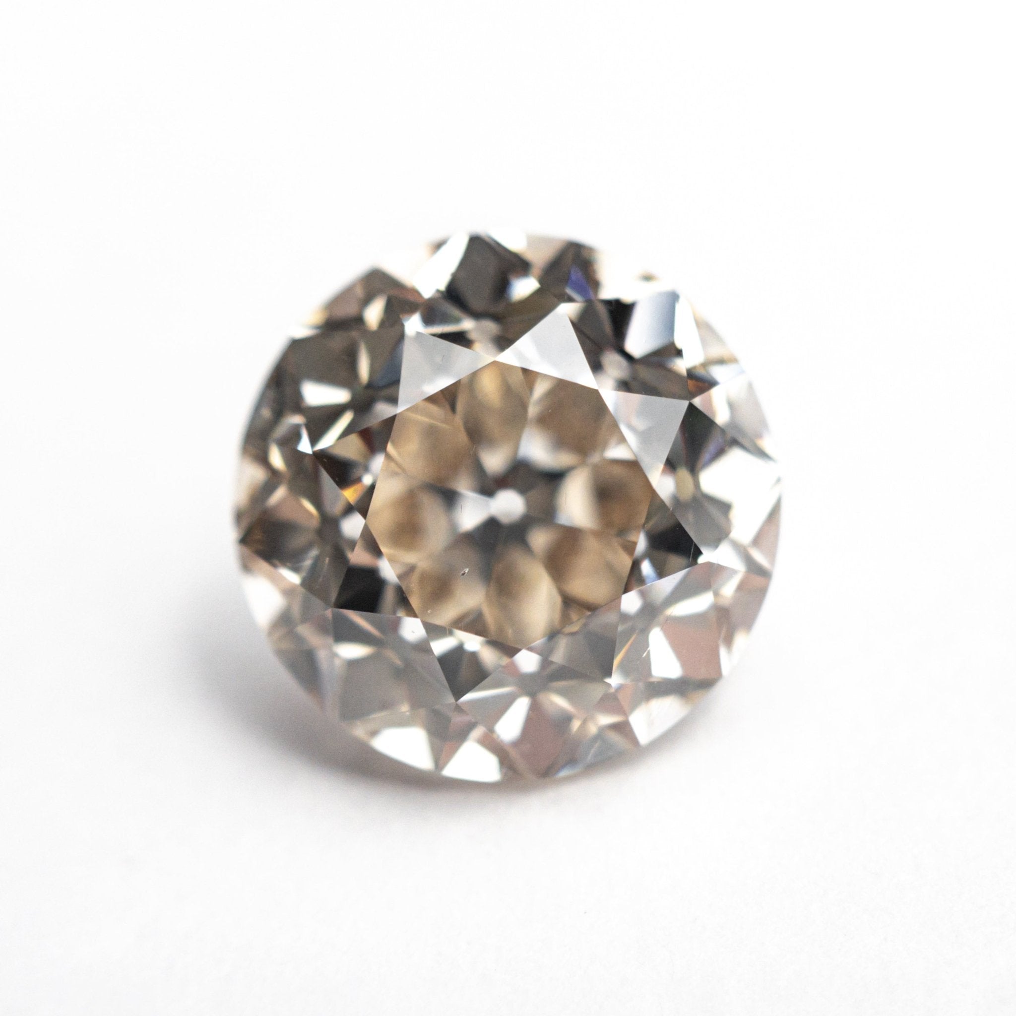 5.10ct 10.30x10.26x7.27mm GIA SI1 Q - R Modern Antique Old European Cut 27077 - 01 - MTD