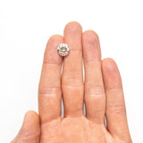 5.10ct 10.30x10.26x7.27mm GIA SI1 Q - R Modern Antique Old European Cut 27077 - 01 - MTD