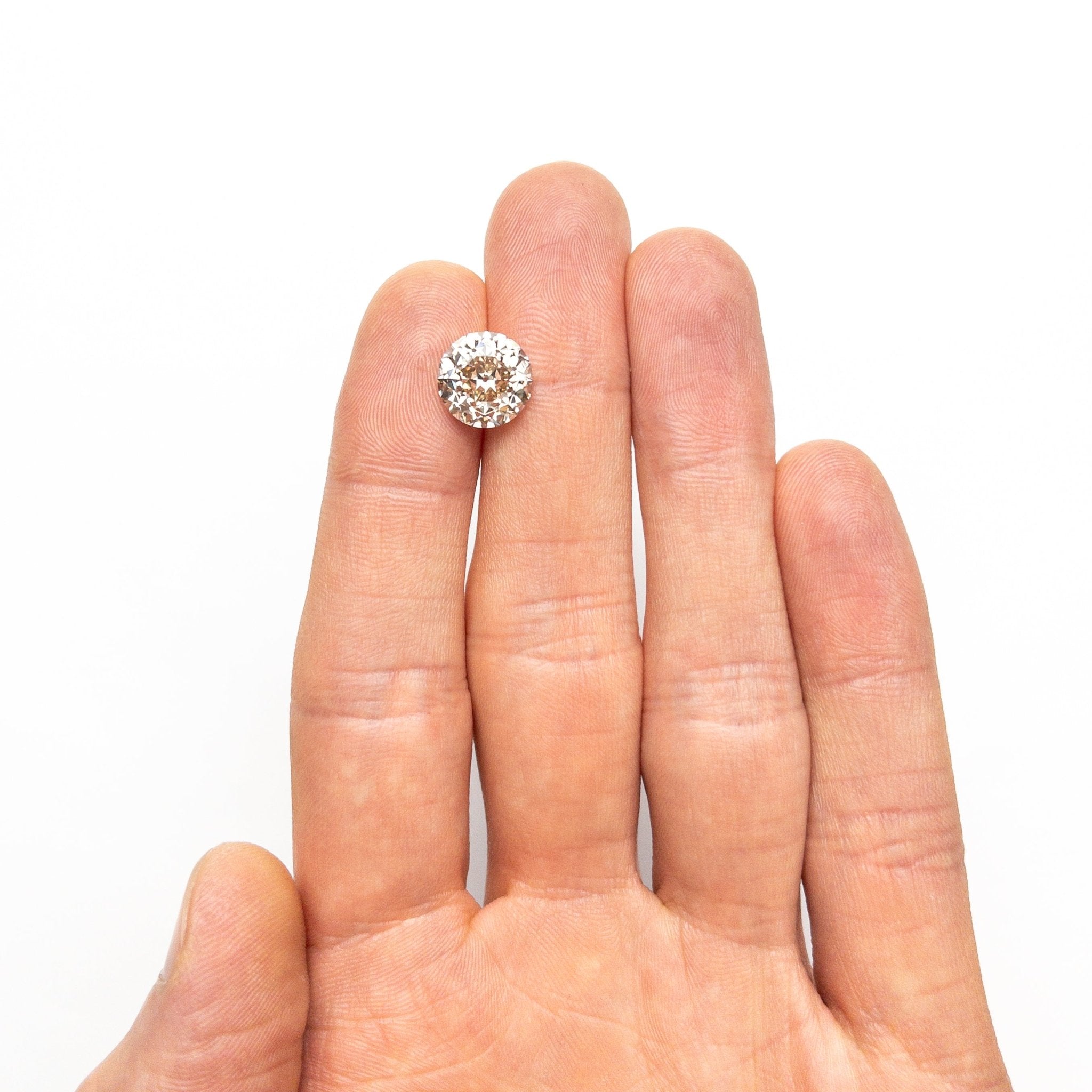 5.10ct 10.30x10.26x7.27mm GIA SI1 Q - R Modern Antique Old European Cut 27077 - 01 - MTD