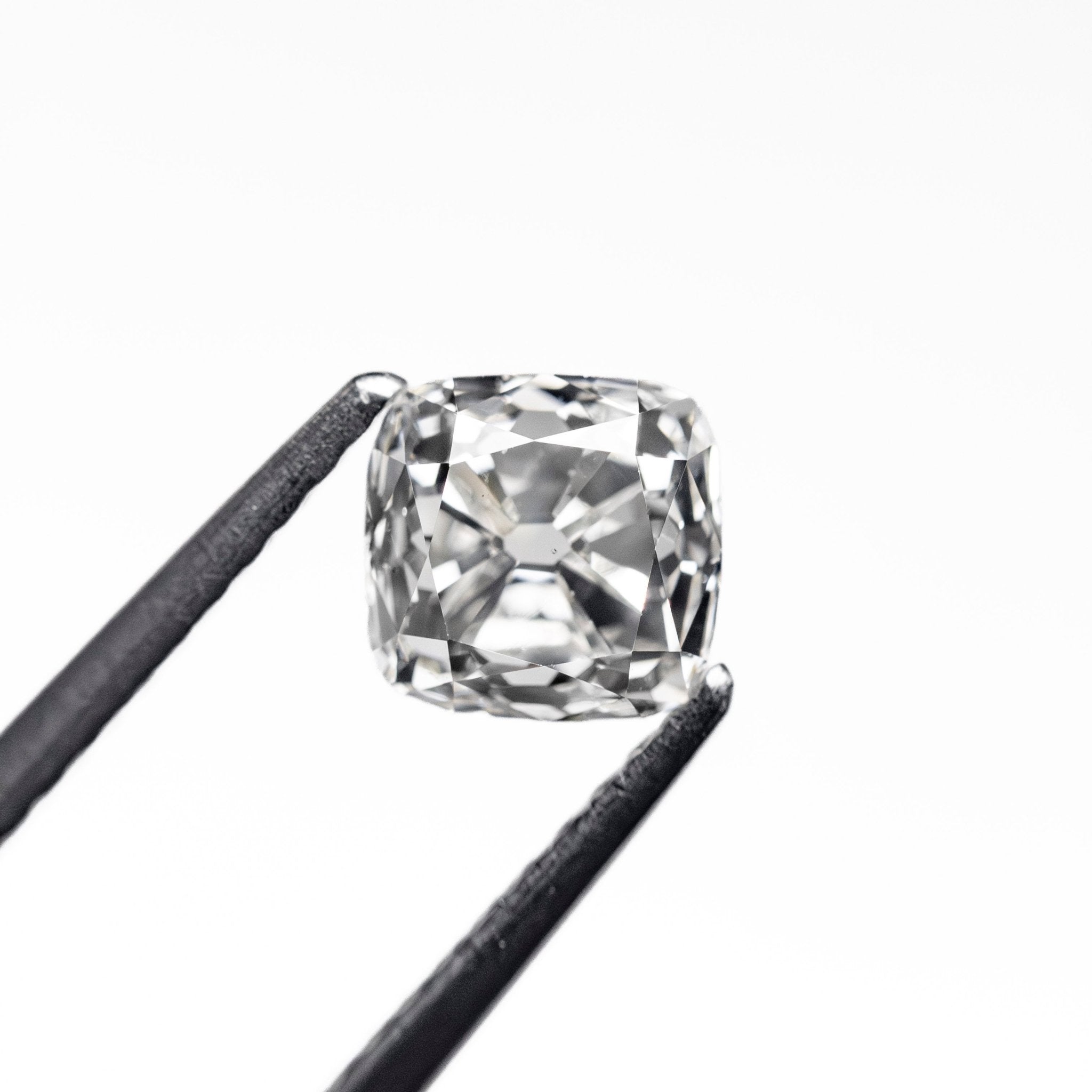 1.09ct 5.94x5.20x4.53mm SI1 F Modern Antique Old Mine Cut 27130-06 - MTD