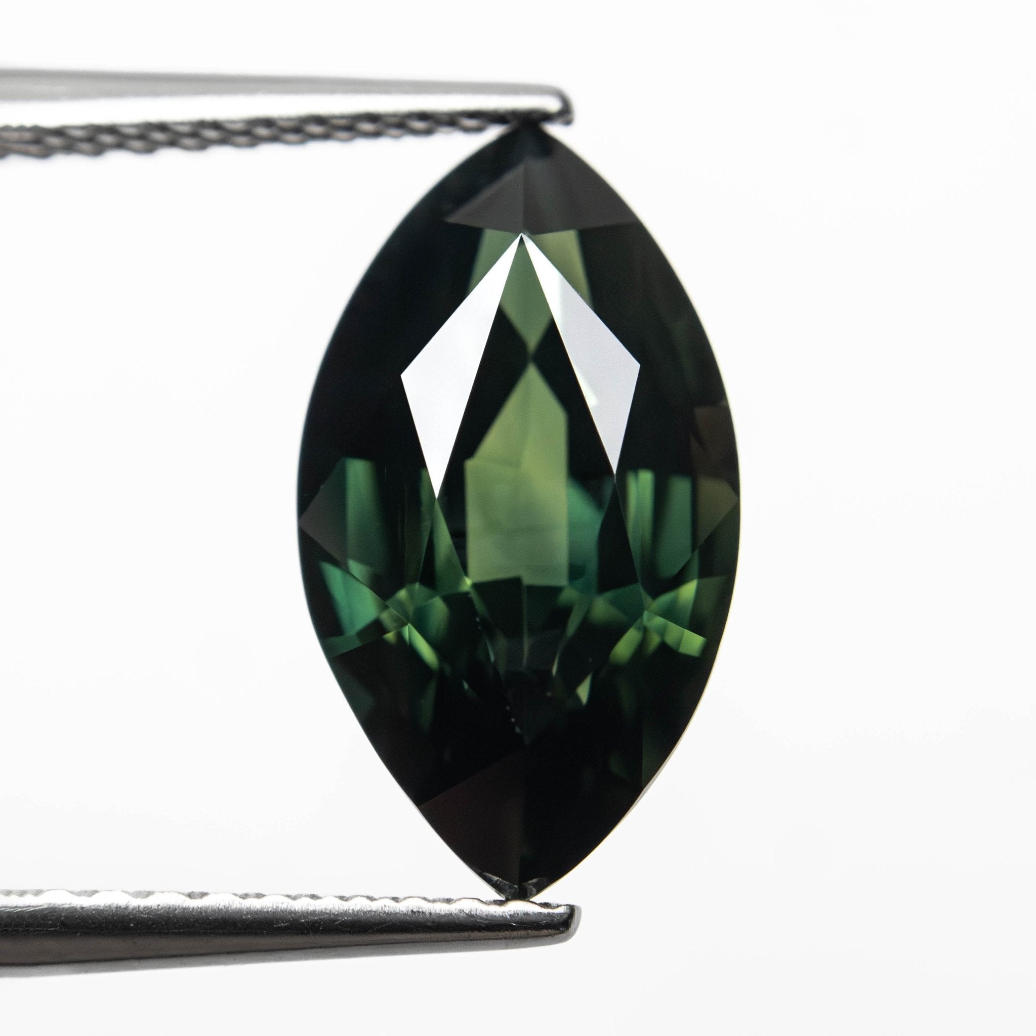 3.27ct 12.82x7.20x4.90mm Marquise Brilliant Sapphire 27137 - 03 - MTD