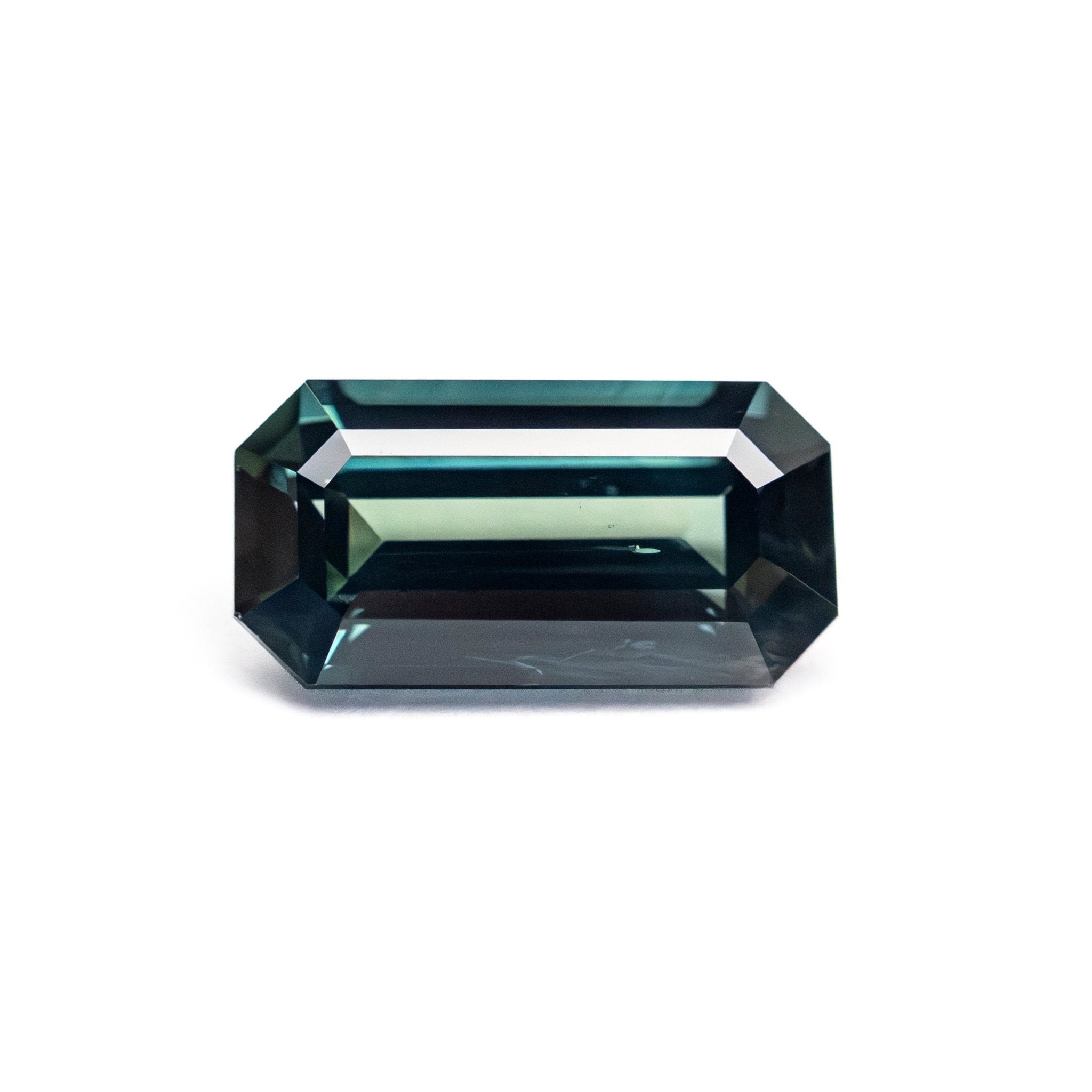 1.56ct 9.24x4.71x3.35mm Cut Corner Rectangle Step Cut Sapphire 27155-01 - MTD