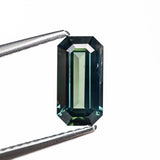 1.56ct 9.24x4.71x3.35mm Cut Corner Rectangle Step Cut Sapphire 27155-01 - MTD