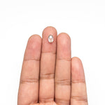 1.25ct 7.72x5.07x3.45mm Oval Double Cut 27223-02 - MTD