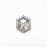 1.14ct 7.02x6.04x3.26mm Hexagon Rosecut 27230 - 10 - MTD