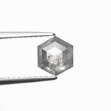 1.14ct 7.02x6.04x3.26mm Hexagon Rosecut 27230 - 10 - MTD