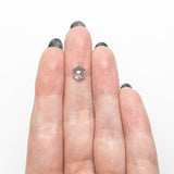 1.14ct 7.02x6.04x3.26mm Hexagon Rosecut 27230 - 10 - MTD