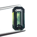 3.73ct 11.89x6.14x4.89mm Cut Corner Rectangle Step Cut Sapphire 27306 - 01 - MTD