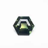2.06ct 8.69x7.62x4.17mm Hexagon Step Cut Sapphire 27321 - 02 - MTD