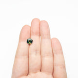 2.06ct 8.69x7.62x4.17mm Hexagon Step Cut Sapphire 27321 - 02 - MTD