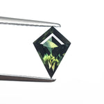 1.24ct 9.52x6.20x3.61mm Kite Step Cut Sapphire 27326 - 02 - MTD