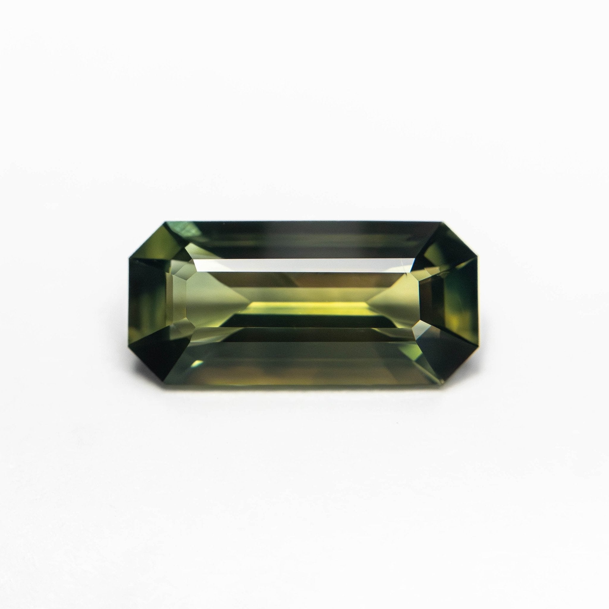 1.10ct 9.42x4.42x2.71mm Cut Corner Rectangle Step Cut Sapphire 27329 - 01 - MTD