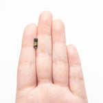 1.42ct 9.72x3.88x3.62mm Rectangle Step Cut Sapphire 27330 - 01 - MTD