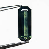 1.82ct 11.63x4.42x3.18mm Cut Corner Rectangle Step Cut Sapphire 27331 - 01 - MTD