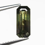 2.18ct 10.76x4.74x4.00mm Cut Corner Rectangle Step Cut Sapphire 27331-03 - MTD