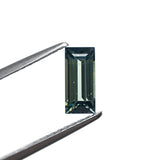 0.74ct 7.27x3.44x2.54mm Rectangle Step Cut Sapphire 27336-44