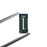 0.74ct 7.27x3.44x2.54mm Rectangle Step Cut Sapphire 27336 - 44 - MTD