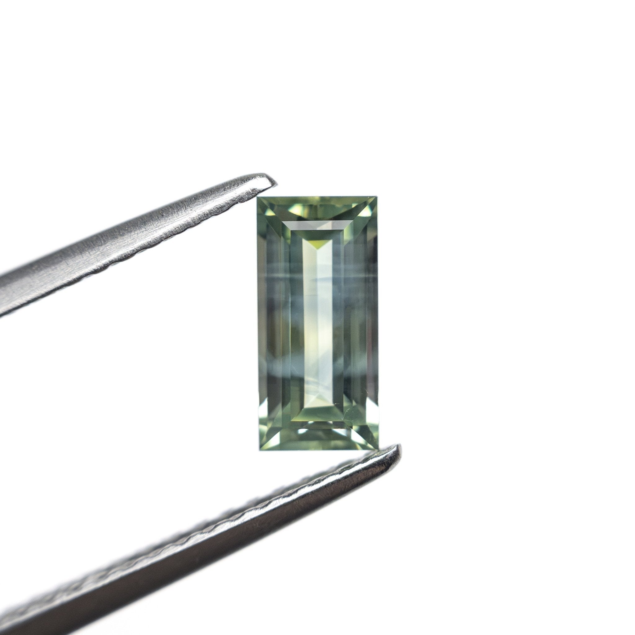 0.76ct 7.33x3.57x2.54mm Rectangle Step Cut Sapphire 27336 - 45 - MTD