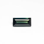 0.71ct 7.14x3.43x2.45mm Rectangle Step Cut Sapphire 27336 - 46 - MTD
