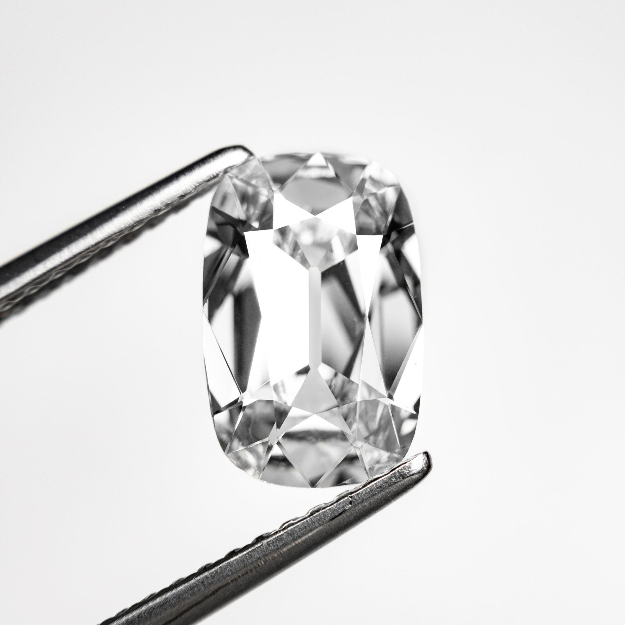 1.53ct 9.62x6.24x3.27mm GIA VS2 D Modern Antique Old Mine Cut 27398-01 - MTD