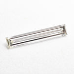 0.50ct 13.26x2.42x1.44mm VS1 J Rectangle Step Cut 27410 - 01 - MTD