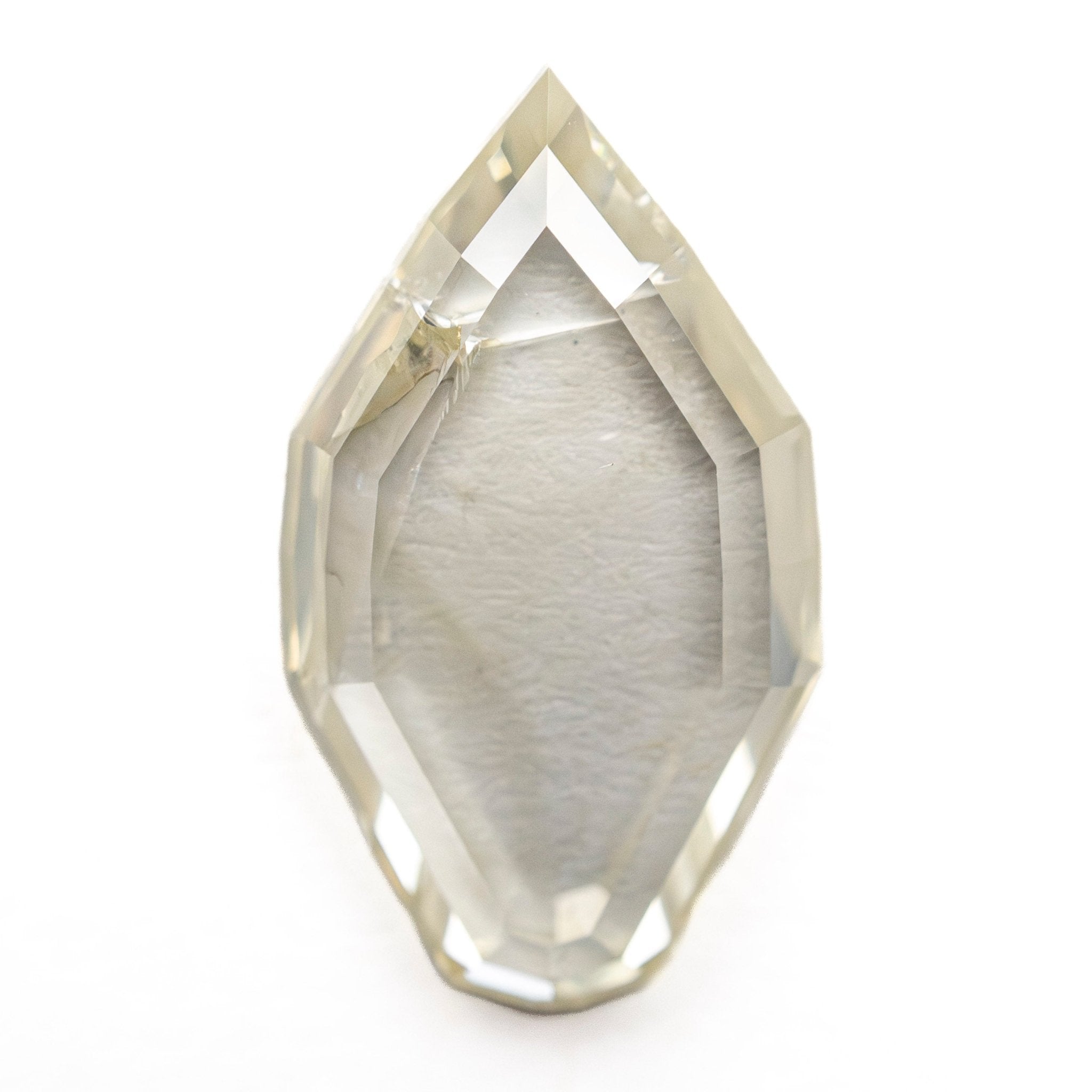 5.02ct 17.21x9.63x3.10mm I2 O - P Geo Shield Portrait Cut 27411 - 01 - MTD