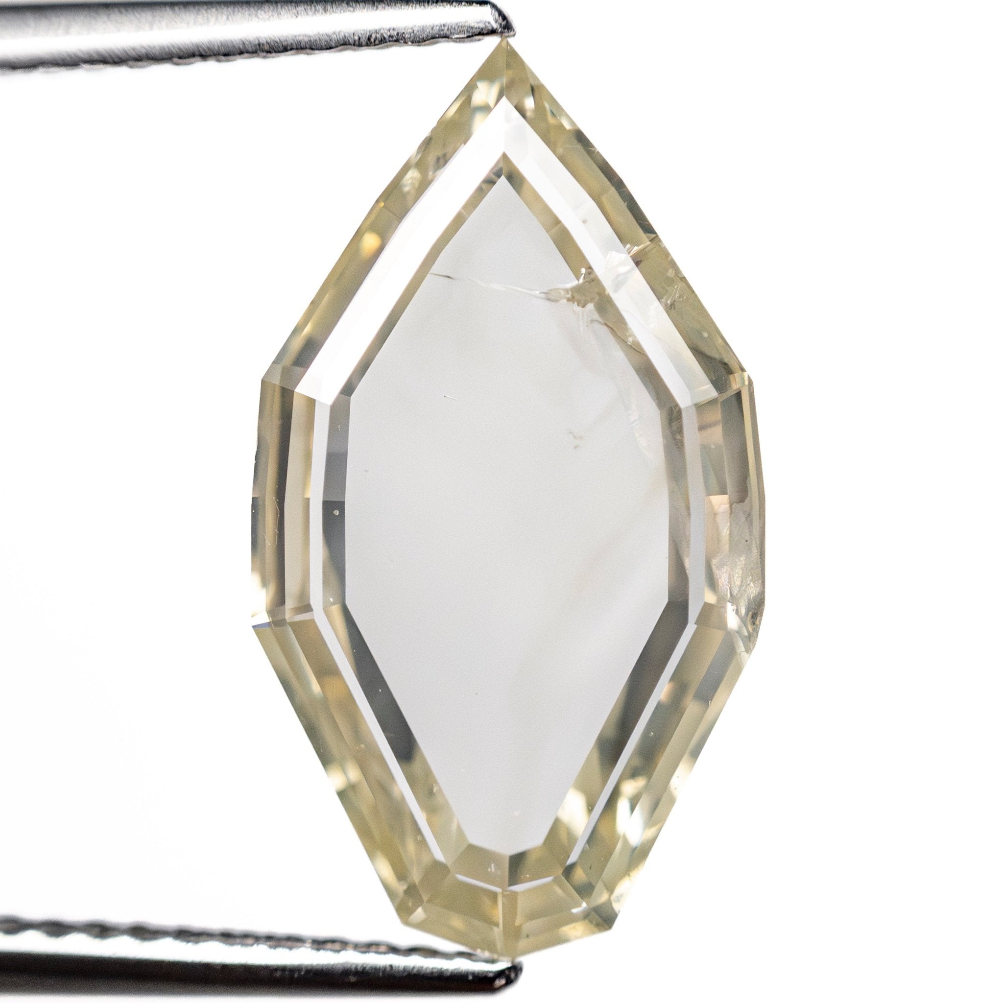 5.02ct 17.21x9.63x3.10mm I2 O - P Geo Shield Portrait Cut 27411 - 01 - MTD