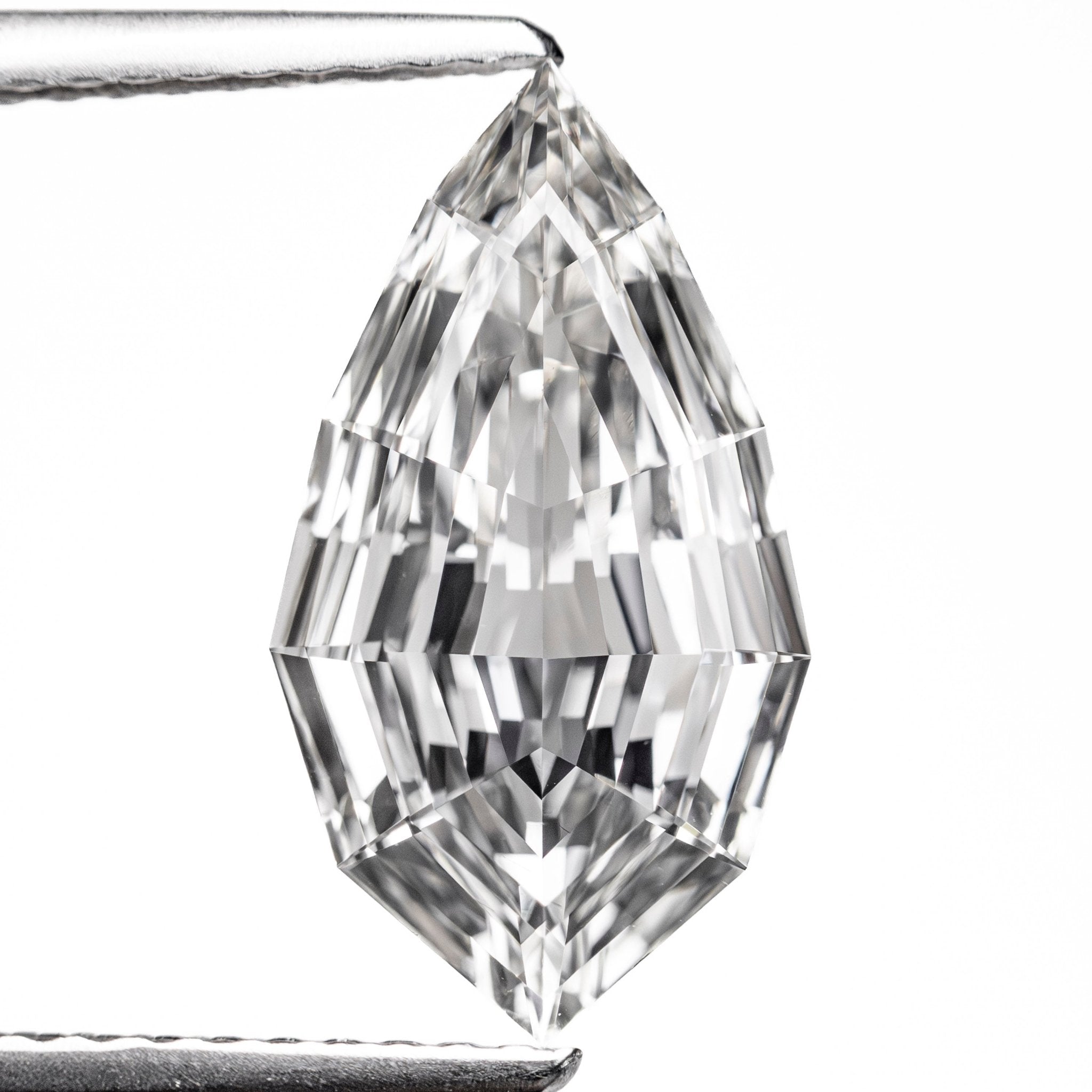 2.19ct 14.71x8.05x3.24mm GIA VS1 F Geo Pear Step Cut 27414 - 01 - MTD