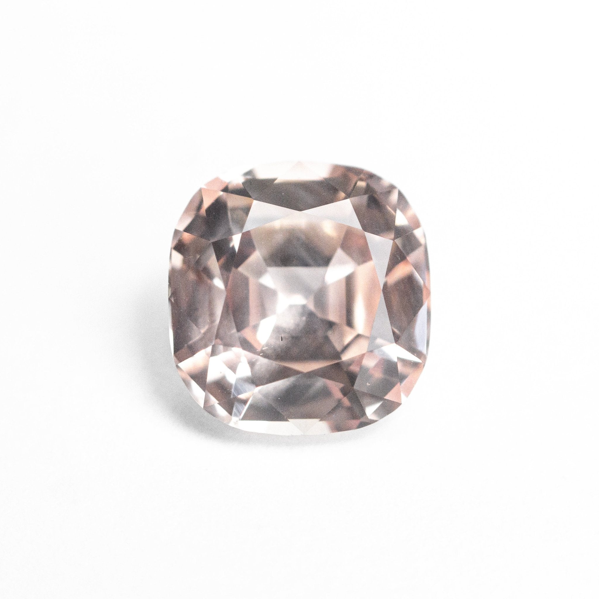 2.36ct 7.51x7.13x4.85mm GIA Padparadscha Cushion Brilliant Sapphire 27417 - 01 - MTD